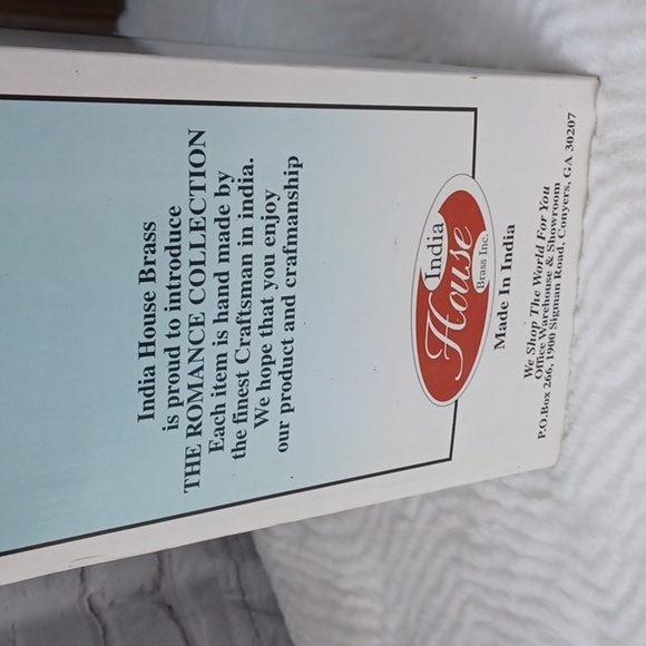 ROMANTIC Collection 100%Brass 20 Inch Tall Candle‎ Holder W/Globe - Picture 4 of 5